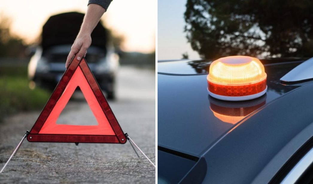 Baliza V16 vs Triángulos: ¿Cuál es mejor para tu seguridad en carretera?